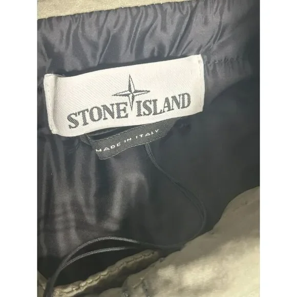 Stone Island NWT Logo Patch Mid-Length Parka in Green Size‎ XXL MSRP $1325